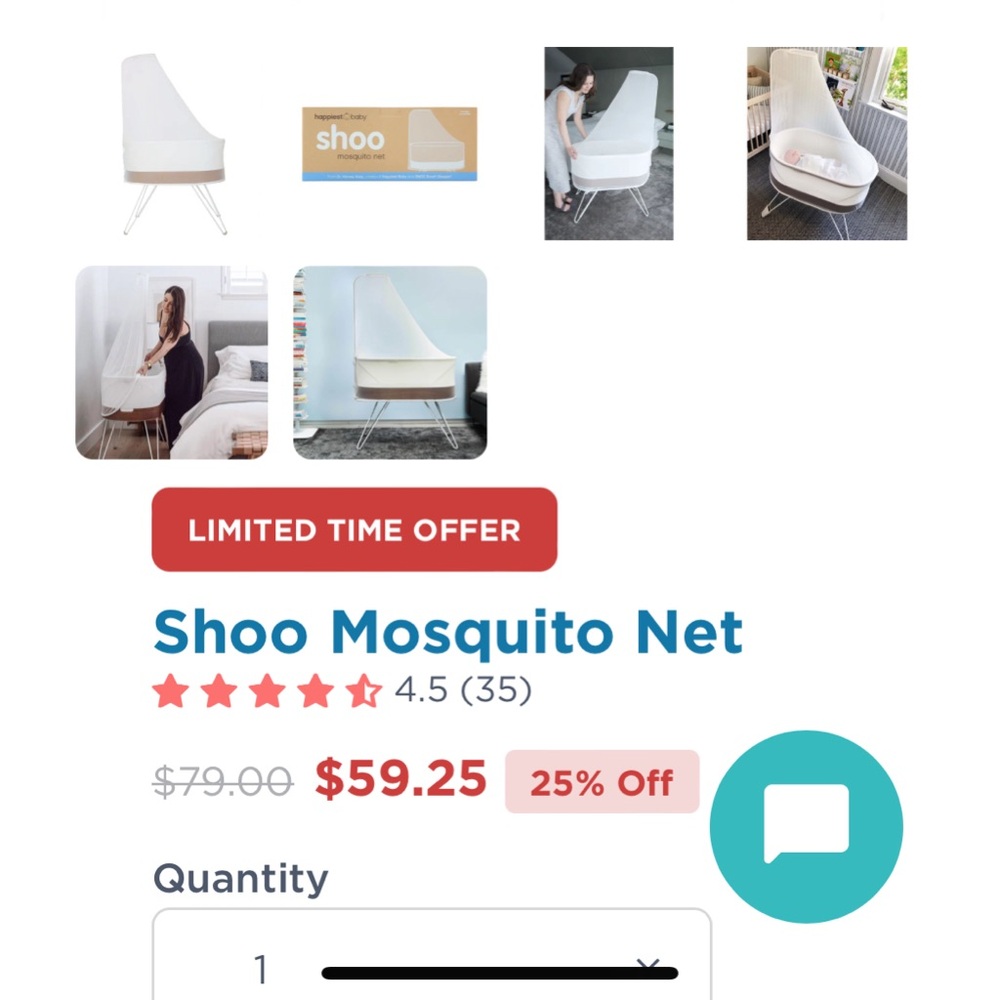 Snoo shoo mosquito (or cat) net